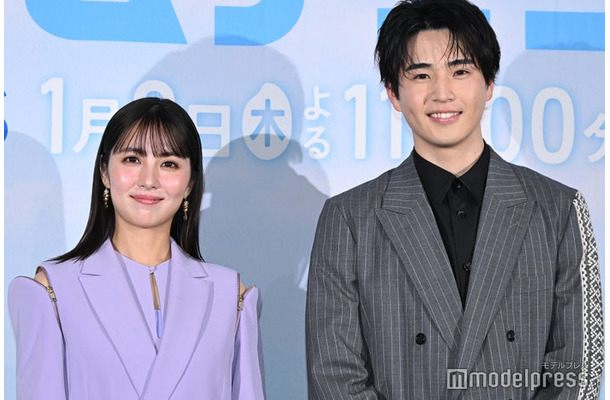 「ゲームチェンジ」記者発表に登壇した石川恋、中沢元紀（C）モデルプレス