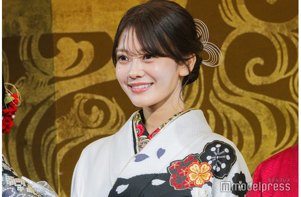 乃木神社で成人式を行った奥田いろは（C）モデルプレス