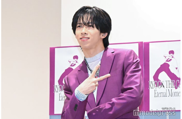 「RYOGA THE CARD 〜Eternal Moment〜」発売記念イベントに登場したリョウガ（C）モデルプレス