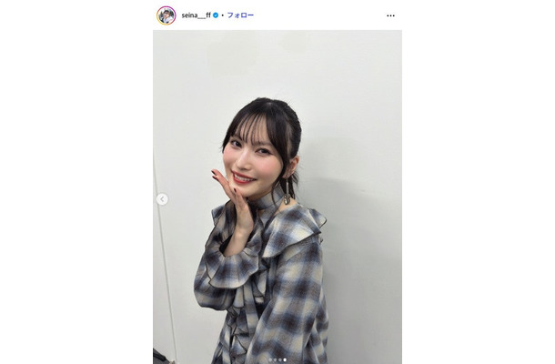 福岡聖菜Instagramより