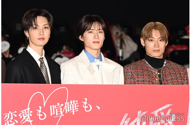 堀夏喜、山中柔太朗、高松アロハ（C）モデルプレス