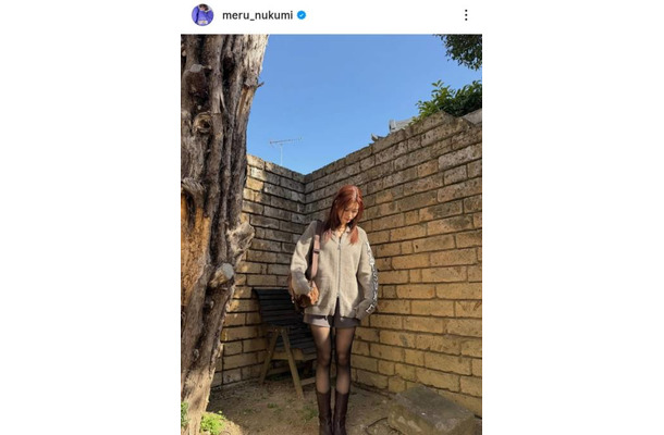 めるる、ほっそり美脚が際立つショーパンコーデに絶賛の声「綺麗すぎる」「大人っぽい」