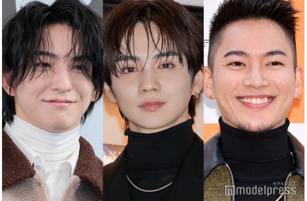 前田公輝、吉野北人、三山凌輝（C）モデルプレス