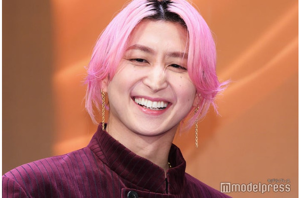 「白蛇：浮生 ～巡りめぐる運命の赤い糸～」公開記念初日舞台挨拶に出席した佐久間大介（C）モデルプレス