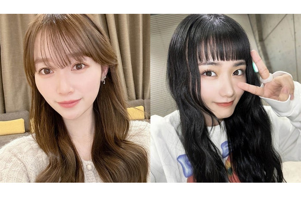 守屋麗奈、山崎天「櫻坂46写真集 櫻撮（さくさつ）VOL.01」（提供写真）