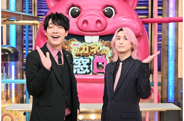 川島明、佐久間大介(C)TBS
