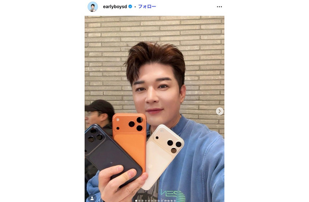 シンドンInstagramより