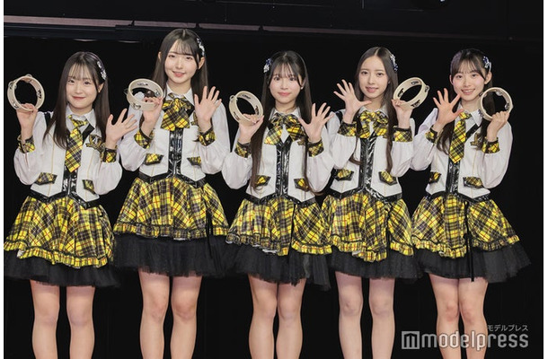 高橋舞桜、田中沙友利、牧戸愛茉、森川優、渡邉葵心（C）モデルプレス