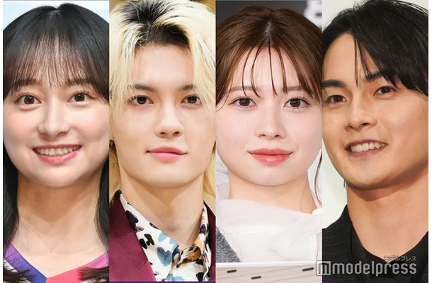 影山優佳、佐野勇斗、桜田ひより、結木滉星（C）モデルプレス