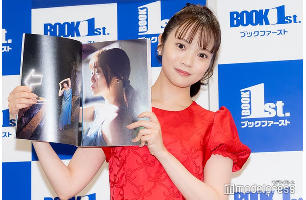 1st写真集「Lilas」囲み取材に出席した宮田愛萌（C）モデルプレス