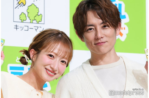 辻希美、杉浦太陽（C）モデルプレス