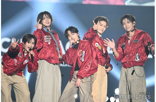 ACEes／浮所飛貴、佐藤龍我、作間龍斗、那須雄登、深田竜生（C）モデルプレス