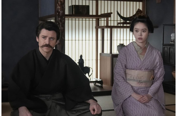 トミー・バストウ、高石あかり「ばけばけ」第99話（C）NHK