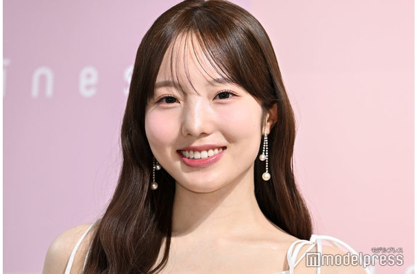 「miness プチまゆ用」発売記念メディア発表会に登壇した本田真凜（C）モデルプレス