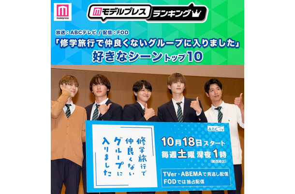 読者が選ぶ「修学旅行で仲良くないグループに入りました」好きなシーントップ10を発表（C）モデルプレス