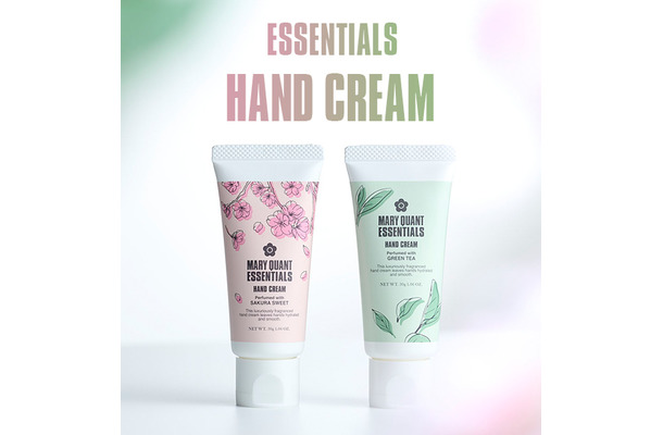 MARY QUANT ESSENTIALS、春の訪れを感じさせる2種類の香りのハンドクリームが登場！