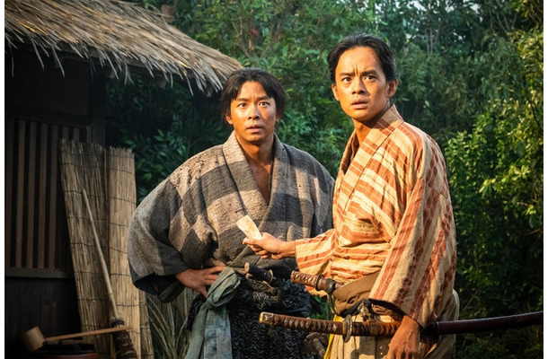 仲野太賀、池松壮亮「豊臣兄弟！」第7話（C）NHK