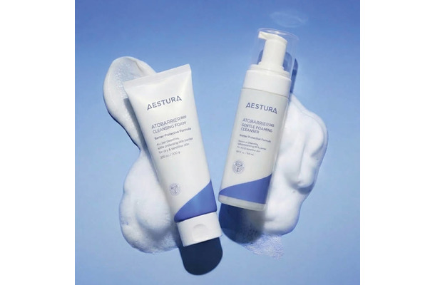 AESTURA、「アトバリア365」シリーズ初クレンジングフォーム誕生＆泡洗顔料もリニューアル
