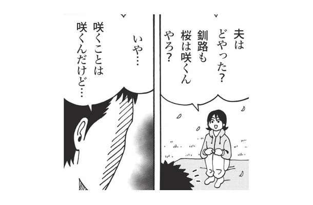 昔から家族で通っている神戸の穴場スポットでお花見。夫に北海道の花見について尋ねると？【北のダンナと西のヨメ #６】