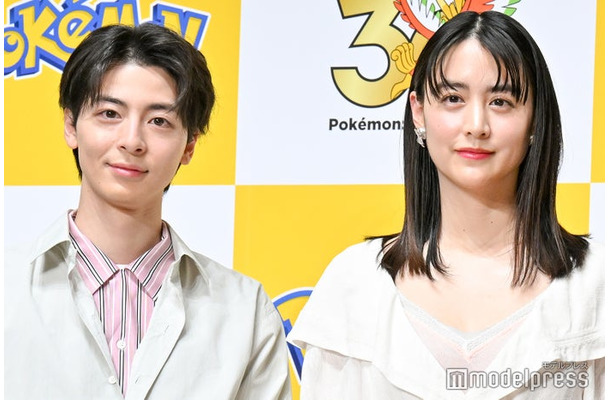 「ポケモン30周年、はじまる」キックオフ発表会に出席した高杉真宙、山本美月（C）モデルプレス