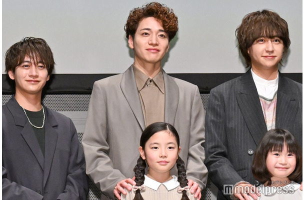 舞台「⼩さな神たちの祭り」製作発表に出席した藤井直樹、福田悠太、八乙女光ほか（C）モデルプレス