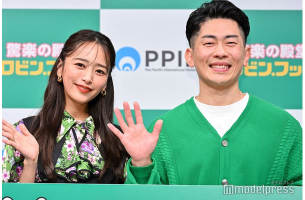 「PPIH 新業態（食品強化型ドンキ）戦略発表会」に出席した近藤千尋、太田博久（C）モデルプレス