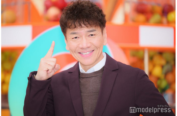 TBS 日曜ひる新番組発表囲み会見に出席した上田晋也(C)モデルプレス