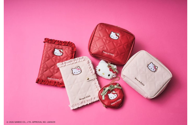 ハローキティ × Maison de FLEUR（C）2026 SANRIO CO., LTD. APPROVAL NO. L665639