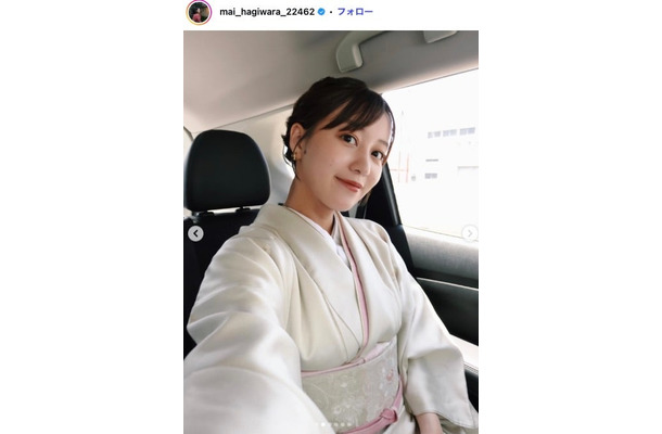 萩原舞Instagramより