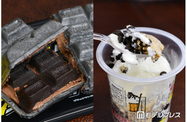 ブラックサンダーチョコモナカ、たべる牧場大阪ブラックサンダーキャラメル味（C）モデルプレス