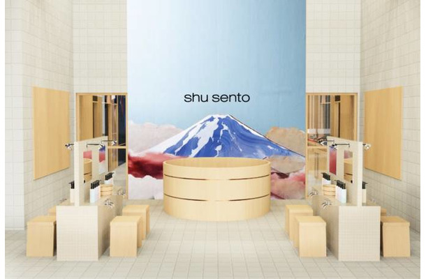 シュウ ウエムラの特別ポップアップイベント「shu sento」＆TEAMのFUMAとJOが“番頭”に｜3月27日～4月2日開催