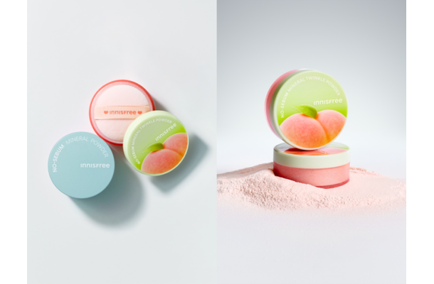 INNISFREE、血色感を叶える限定「ピーチブロッサム」パウダーが登場
