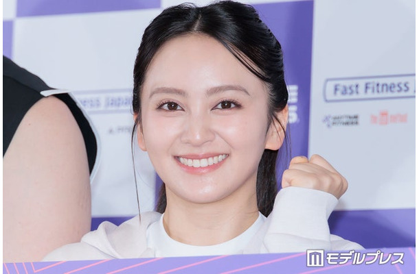 「新生活 粋トレチャレンジ 決意表明イベント」に出席した岡田結実(C)モデルプレス