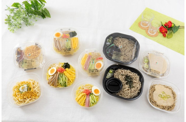 定番の冷たい麺5品（提供画像）