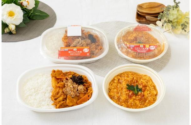 スタミナ玉子飯, 豚キムチ弁当（提供画像）