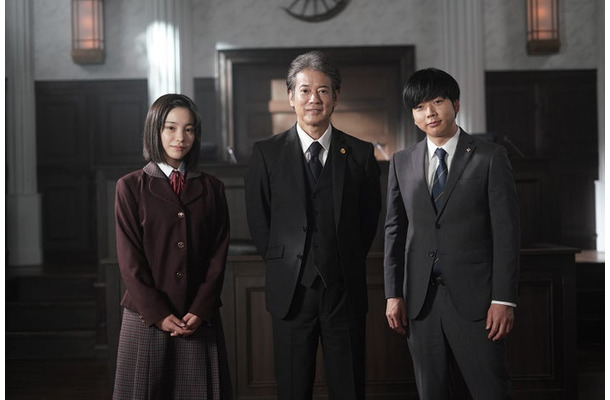 當真あみ、唐沢寿明、増田貴久（C）テレビ朝日