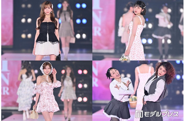 (左上から時計回りに)ヤマトリノ、南柚子、平野ノラ、松浦景子、まみ(C)モデルプレス