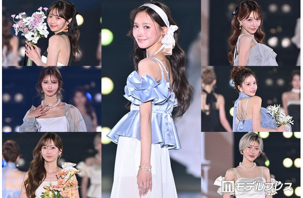 (左上から)にじほ、さんご、あすか(中央)きほ(右上から)桜井みづき、りぼん、Maiko(C)モデルプレス