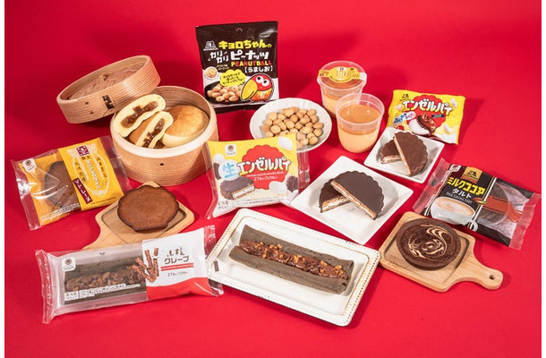 「森永製菓」コラボスイーツ全8種類（提供写真）