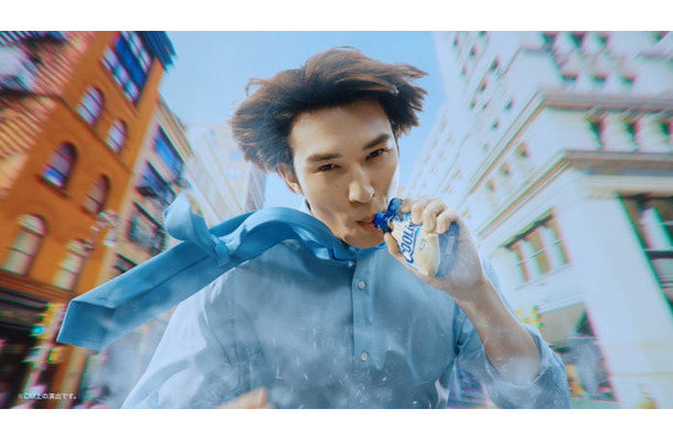 ジェシー/新TVCM「瞬間爽快感」篇(提供写真)