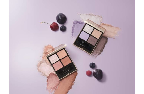 LUNASOL、夏コレ『JUICY&DEWY』新色「アイカラーレーションN 21ピーチフュージョン」登場