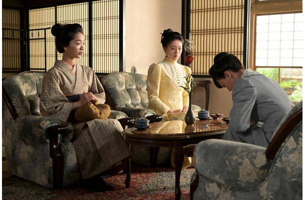 見上愛、上坂樹里、多部未華子「風、薫る」第16話（C）NHK