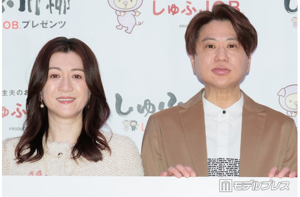 イベントに出席した野々村友紀子、川谷修士（C）モデルプレス