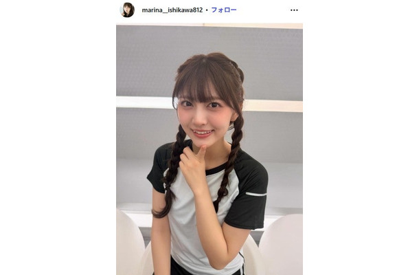 石川満里奈Instagramより