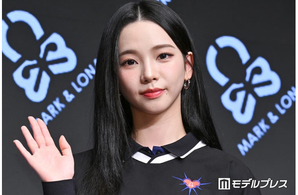 『KARINA×MARK＆LONA新アンバサダー就任＆新CM「PLAY ILLUSION」公開記者発 表会』に出席した カリナ（C）モデルプレス