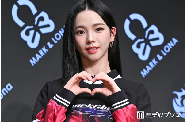 『KARINA×MARK＆LONA新アンバサダー就任＆新CM「PLAY ILLUSION」公開記者発 表会』に出席したカリナ（C）モデルプレス