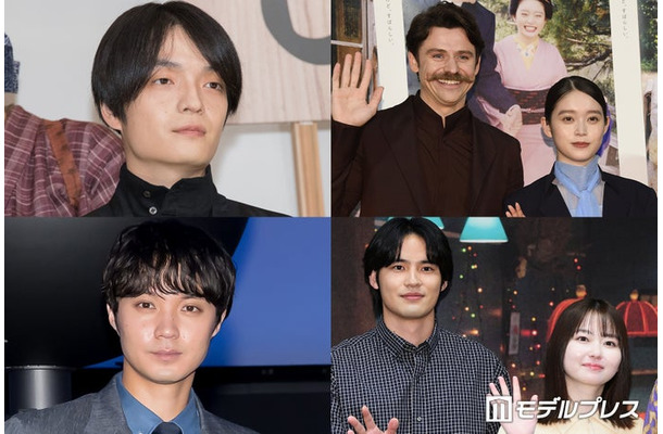 （左から時計回りに）岡山天音、トミー・バストウ、高石あかり、山田杏奈、水上恒司、磯村勇斗（C）モデルプレス