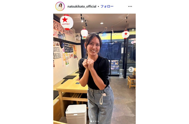 加藤夏希Instagramより