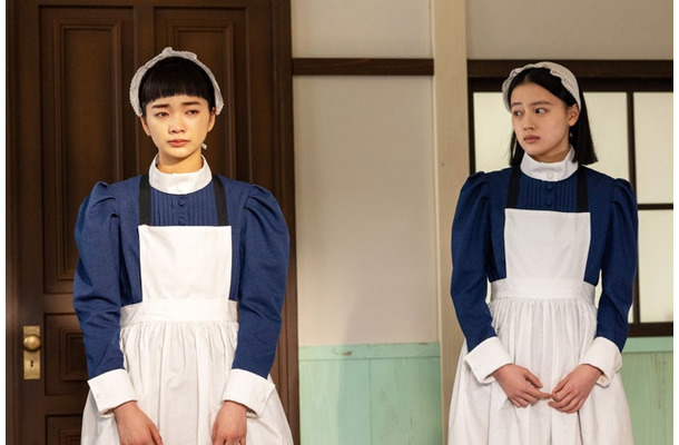 見上愛、上坂樹里「風、薫る」第33話（C）NHK