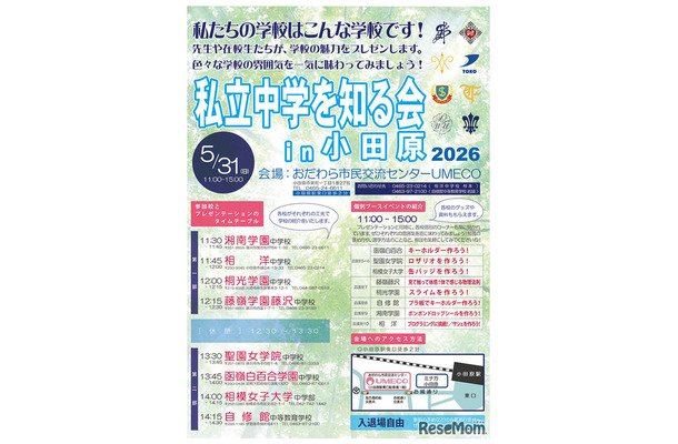 私立中学を知る会in小田原2026